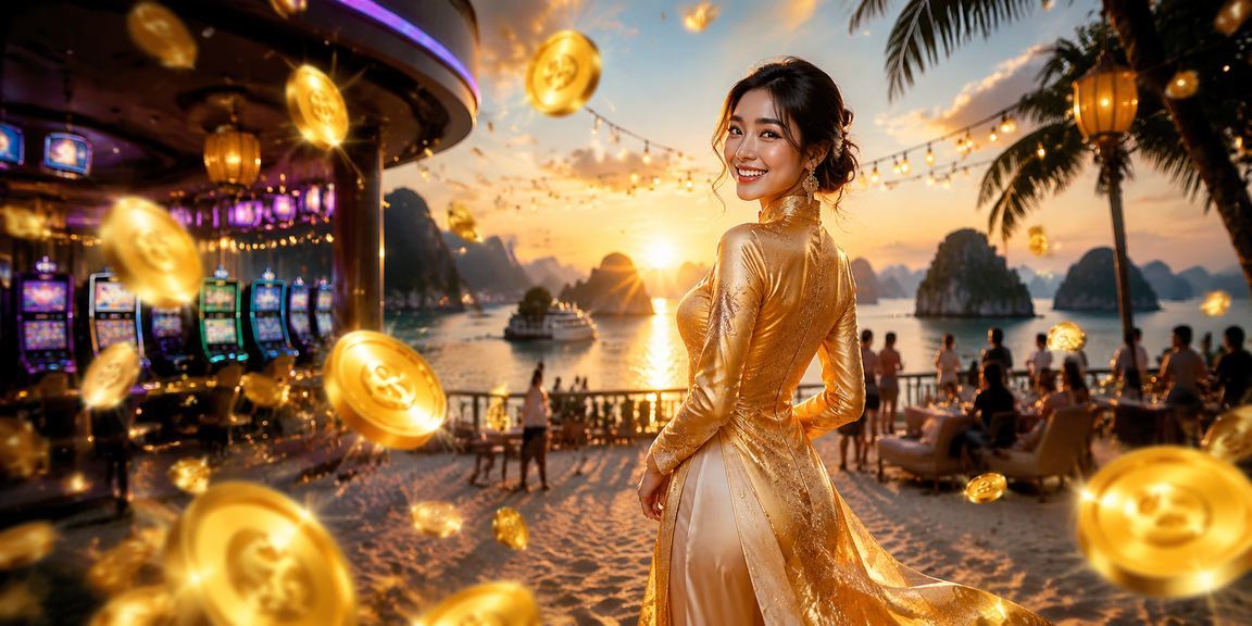 Phụ nữ mặc áo dài truyền thống trên thuyền vịnh Hạ Long, biểu tượng văn hóa Việt Nam gắn với đời sống giải trí hiện đại