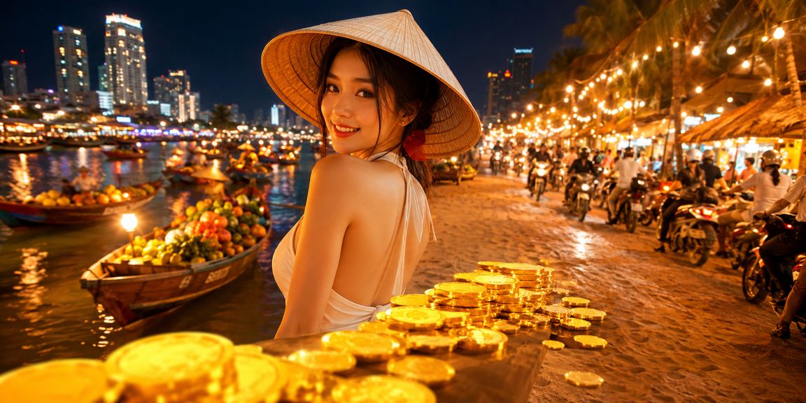 Người dùng tại Hồ Chí Minh sử dụng điện thoại Android để cá cược trực tuyến