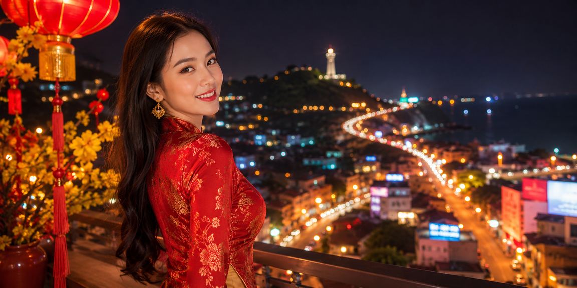 Lễ hội ven biển Vũng Tàu với người dùng truy cập nền tảng giải trí trực tuyến trên di động